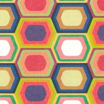 Multi-color Geometric Italian Paper ~ Tassotti